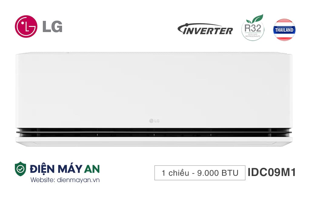 Điều Hòa LG Inverter AI Air 9000 BTU 1 Chiều IDC09M1 - Model 2025
