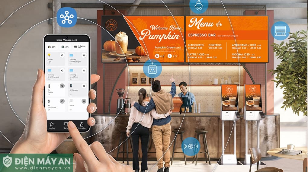 Smart Tivi Samsung 4K 55 inch 55BEFX-H - Màn hình TV Doanh nghiệp