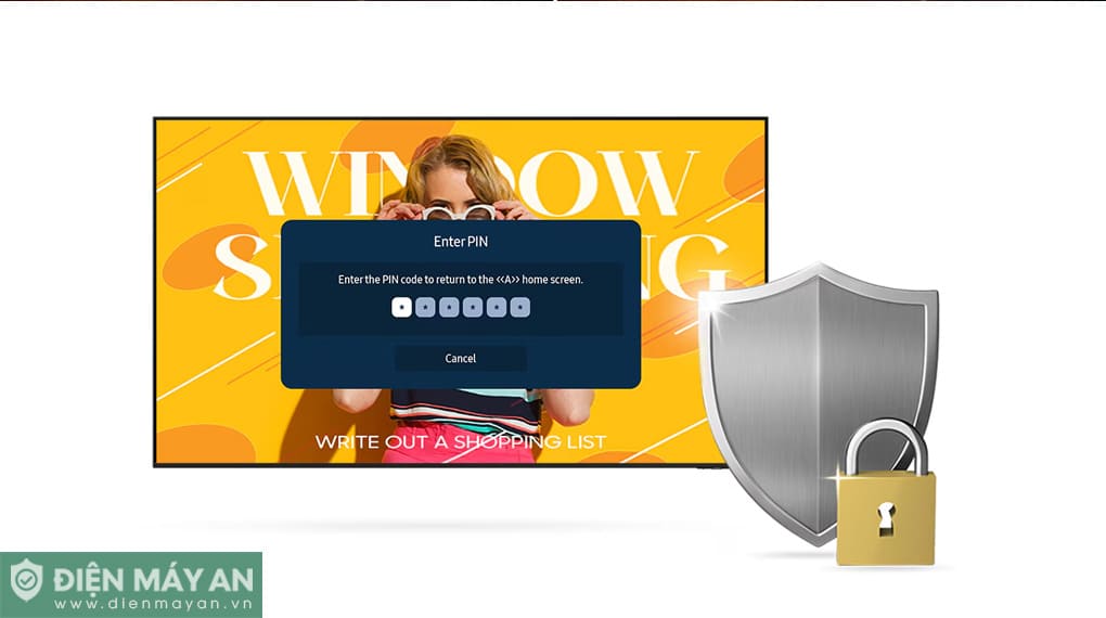 Smart Tivi Samsung 4K 55 inch 55BEFX-H - Màn hình TV Doanh nghiệp