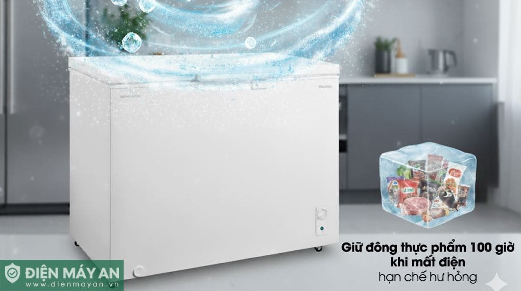 Tủ đông Toshiba Inverter 293 lít GR-RC390CM-PMV(01)