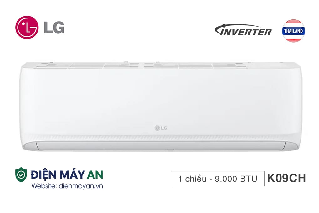 Điều hòa LG 9000BTU 1 chiều K09CH