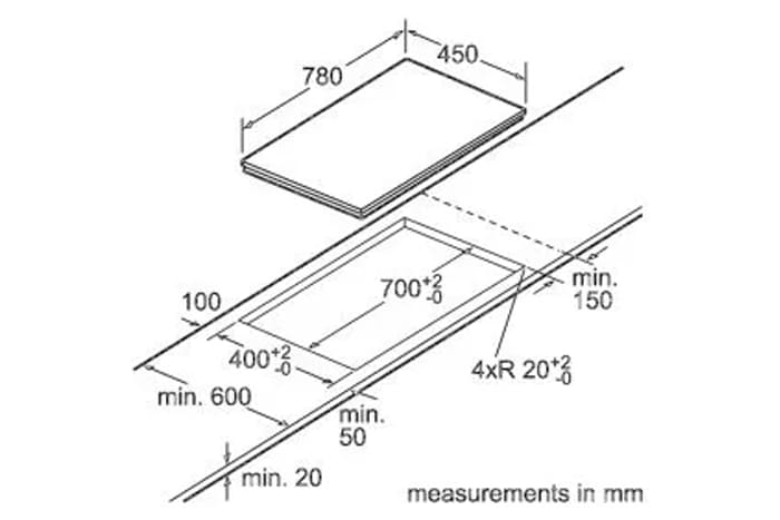 Bếp từ đôi âm Bosch Serie 6 PPI8256XVN