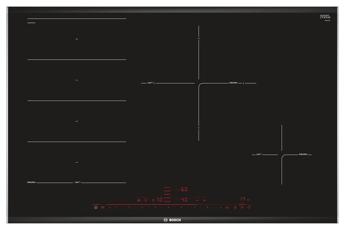 Bếp từ 4 vùng nấu âm Bosch Serie 6 PVQ61RHB1E