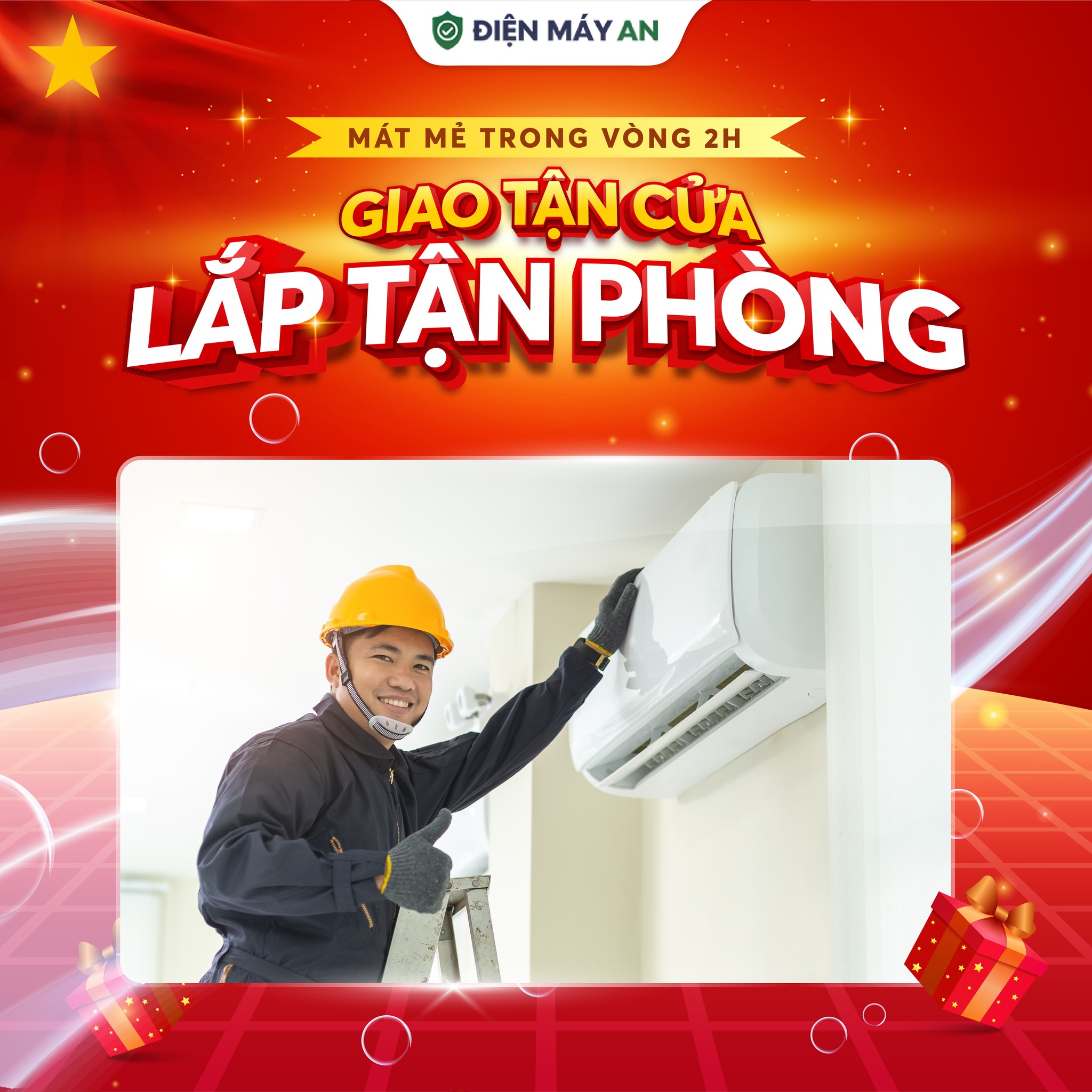 Báo giá lắp đặt điều hoà treo tường
