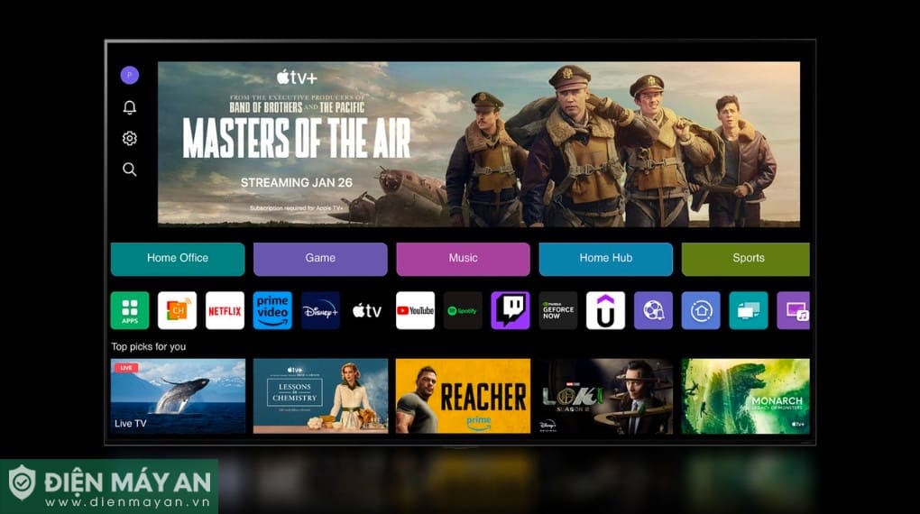 Smart Tivi LG 4K 65 Inch 65UT7350PSB 