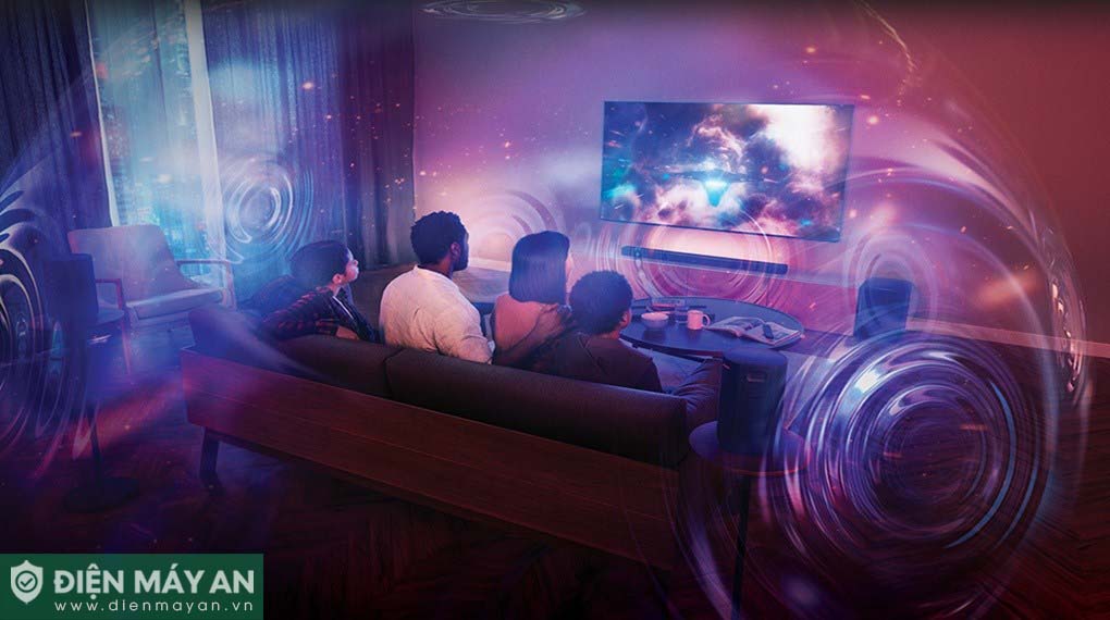 Google tivi 4K K-55XR80 sở hữu công suất 50W cùng những công nghệ âm thanh hiện đại bậc nhất cho thế giới giải trí của bạn thêm sống động
