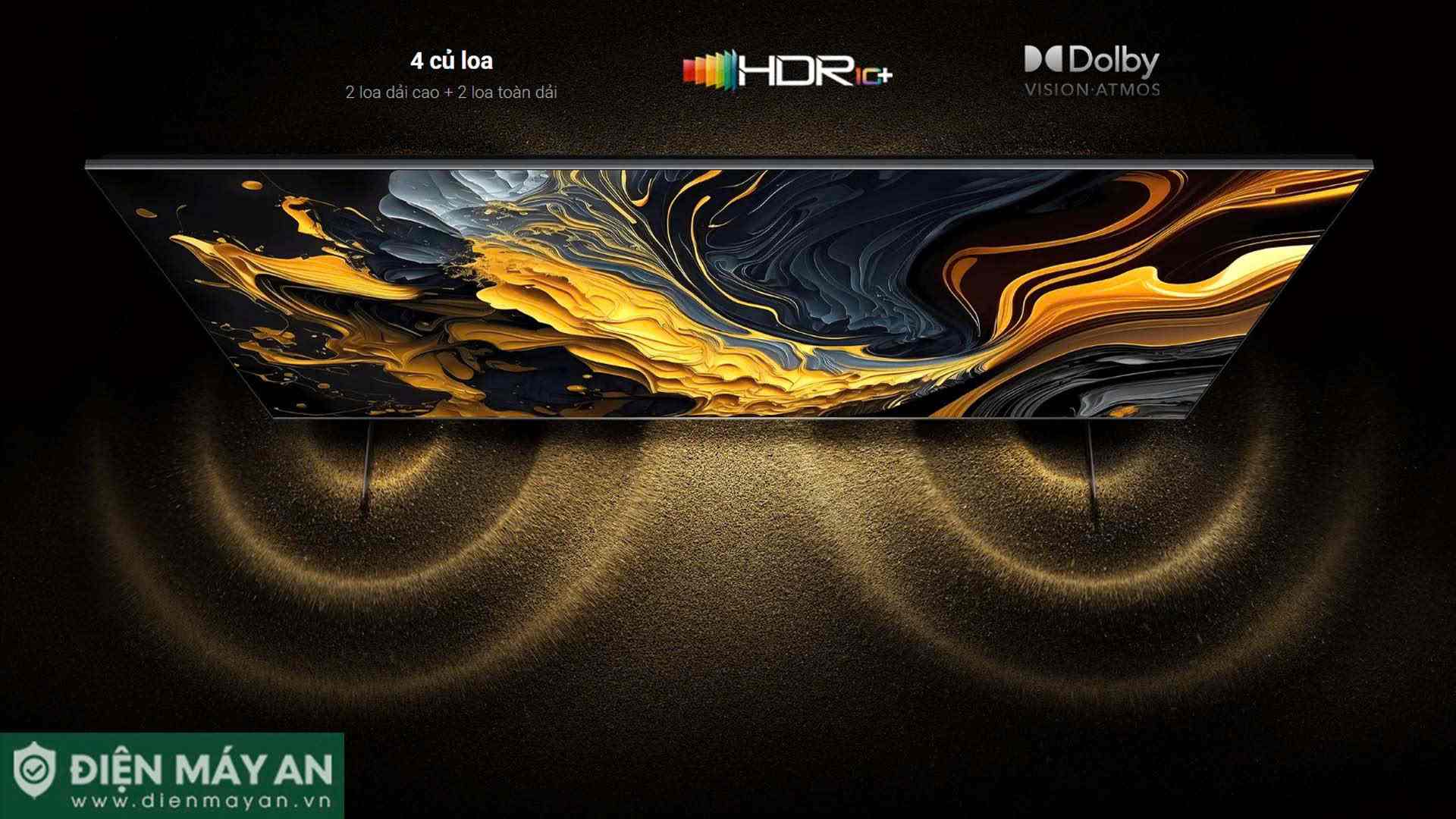 Google TV Xiaomi 4K 85 Inch QLED Smart Display Max 2025 L85MA-MAXEA - Bản Quốc Tế