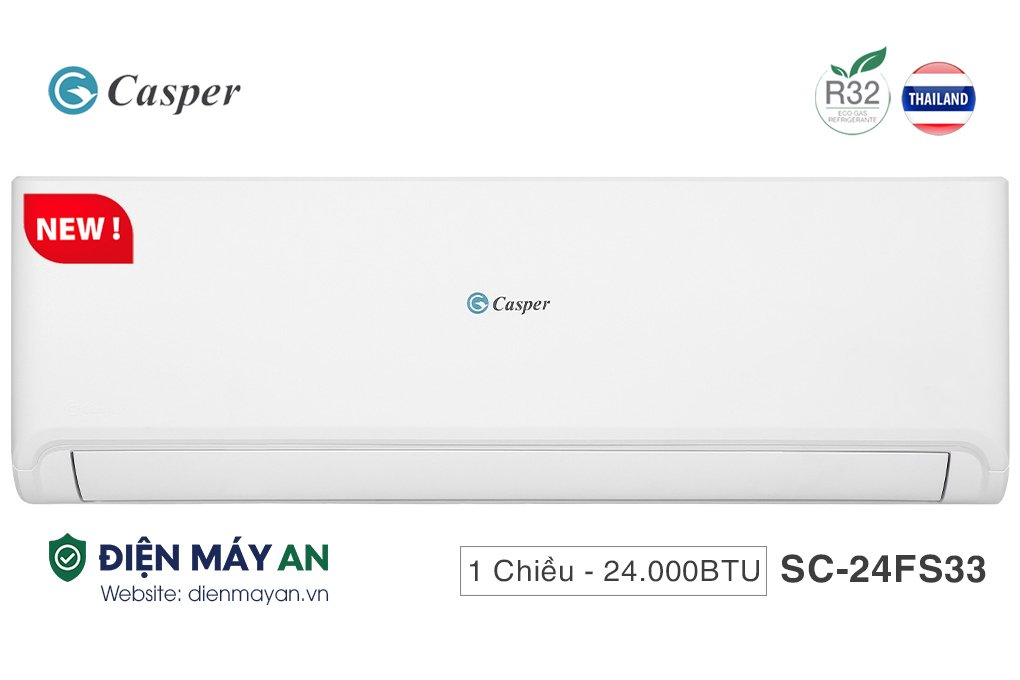 Điều Hòa Casper 24000 BTU 1 Chiều SC-24FS33