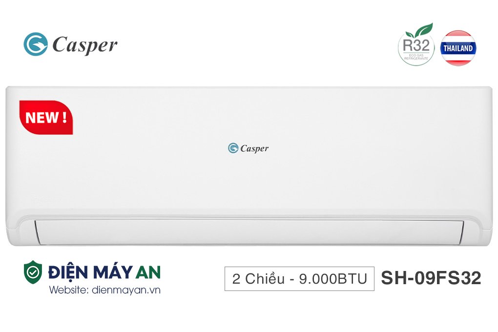 Điều Hòa Casper 9000 BTU 2 Chiều SH-09FS32
