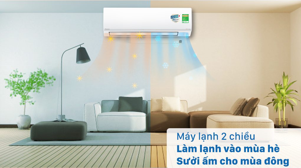 Điều hòa Daikin Inverter 12000 BTU 2 chiều FTXV35QVMV