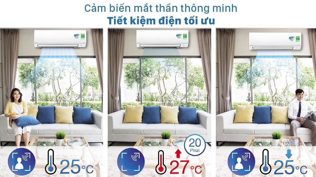 Điều hòa Daikin Inverter 12000 BTU 2 chiều FTXV35QVMV