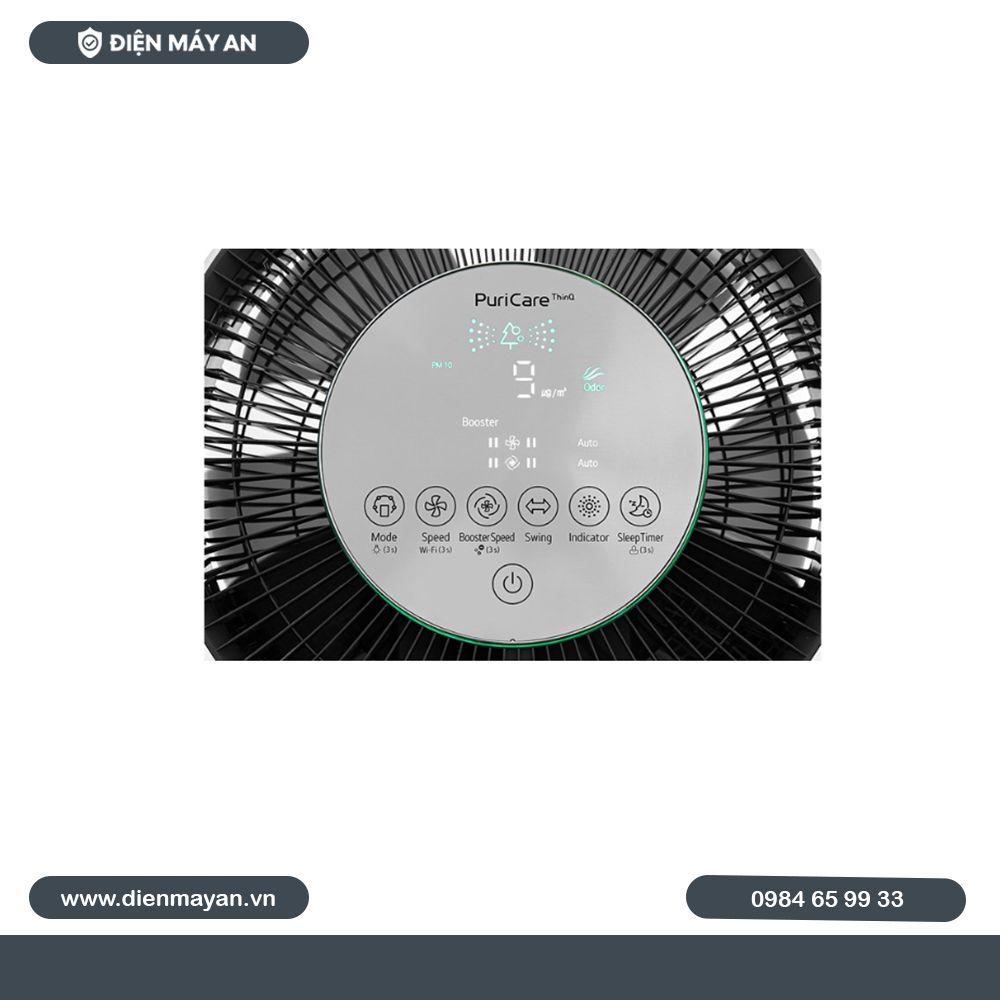 Máy Lọc Không Khí 2 Tầng LG PuriCare AS10GDWH0.ABAE 70W, Hàng Chính Hãng, Giá Tốt