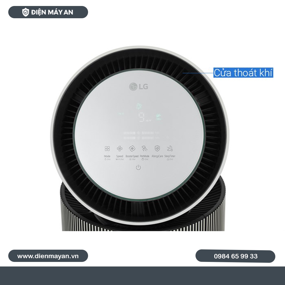 Máy Lọc Không Khí LG PuriCare 360 Alpha Single AS65GDBY0.ABAE 48W - Giá Tốt