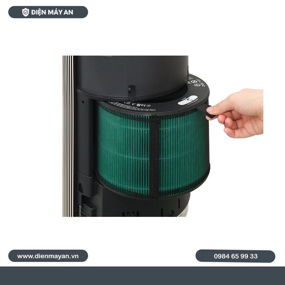 Máy Lọc Không Khí LG PuriCare Aero Booster AS55GGSY0 55W - Hàng Chính Hãng