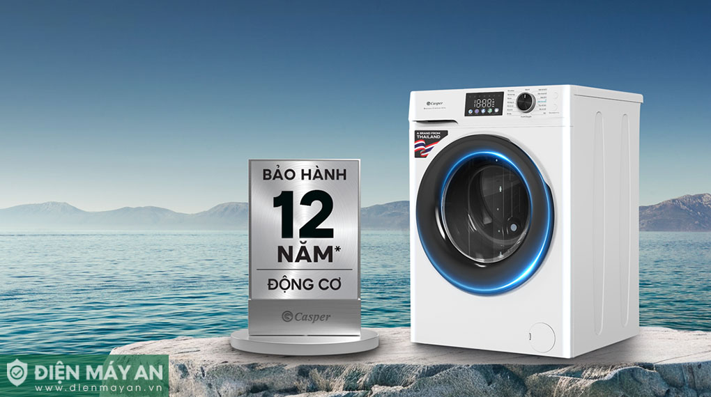 Máy Giặt Casper Inverter ProWash 8 Kg WF-D8VWR1