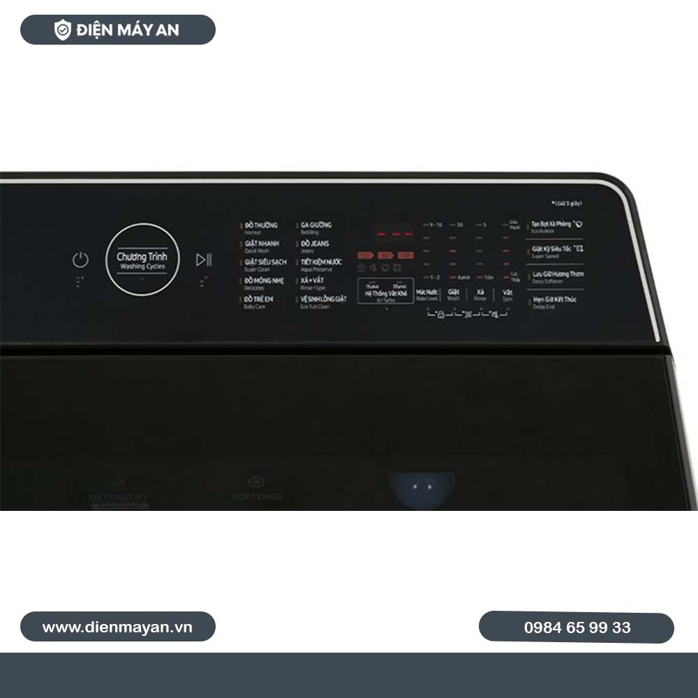 Máy Giặt Samsung Inverter 12 Kg WA12CG5745BVSV, Giá Tốt, Có Trả Góp