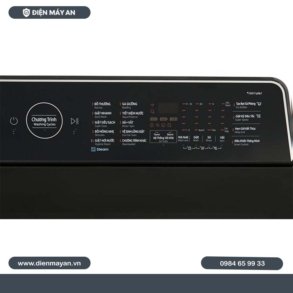 Máy Giặt Samsung Inverter 12 Kg WA12CG5886BVSV, Giá Tốt, Có Trả Góp