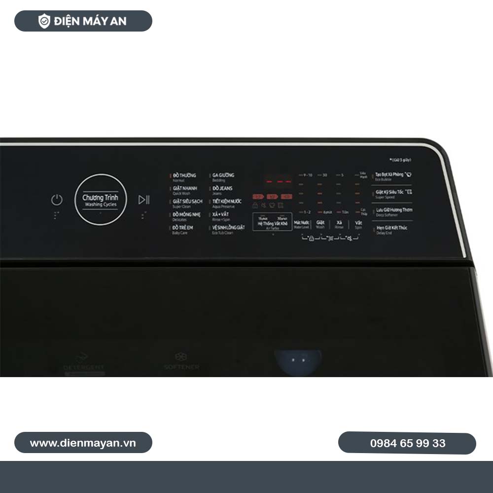 Máy Giặt Samsung Inverter 14 Kg WA14CG5745BVSV, Giá Tốt, Có Trả Góp