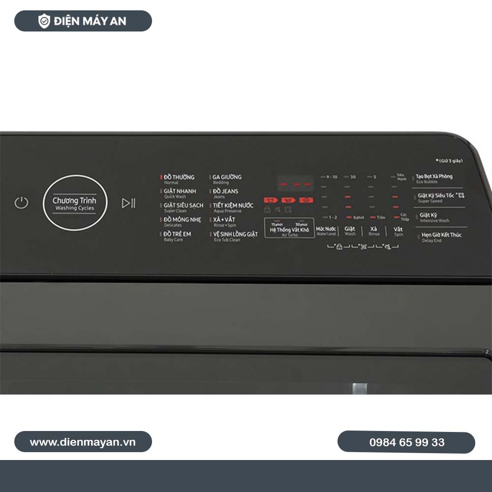 Máy Giặt Samsung Inverter 9.5 Kg WA95CG4545BDSV, Giá Tốt, Có Trả Góp