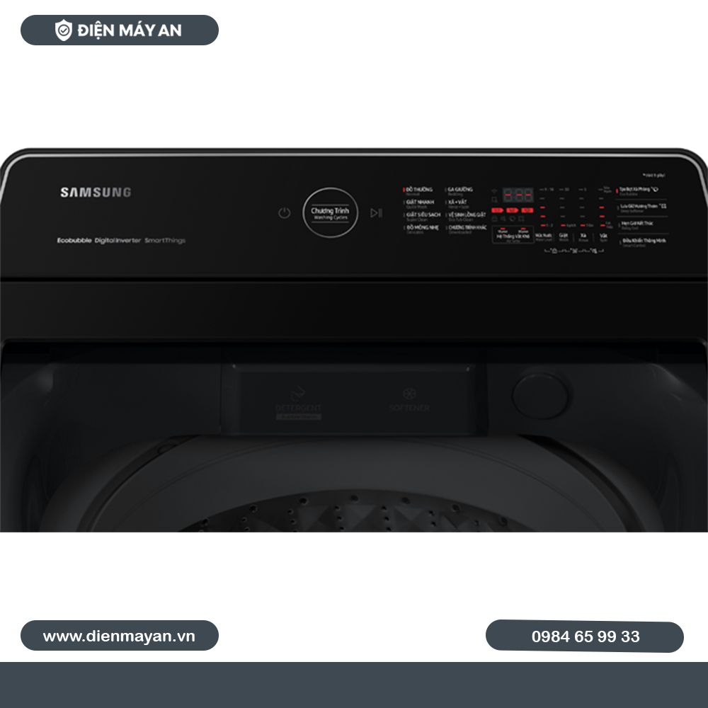Máy Giặt Samsung Ecobubble Inverter 17 Kg WA17CG6442BDSV, Mới 2024