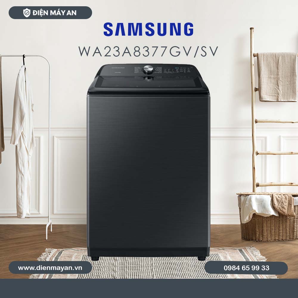 Máy Giặt Samsung Inverter 23 Kg WA23A8377GV/SV, Giá Tốt, Có Trả Góp