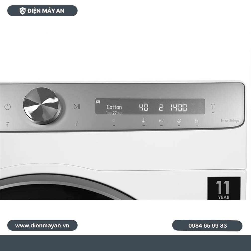 Máy Giặt Samsung Inverter 10kg WW10TP44DSH/SV, Giá Tốt, Có Trả Góp