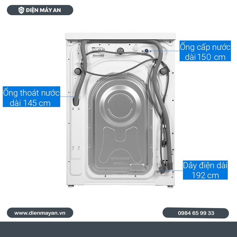 Máy Giặt Samsung Inverter 10kg WW10TP44DSH/SV, Giá Tốt, Có Trả Góp