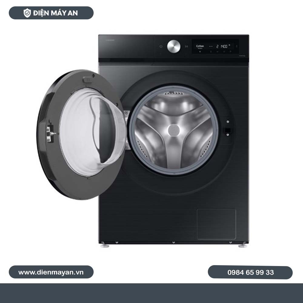 Máy Giặt Sấy Samsung Bespoke Inverter Giặt 12 Kg - Sấy 7 Kg WD12DB7B85GBSV, Mẫu Mới
