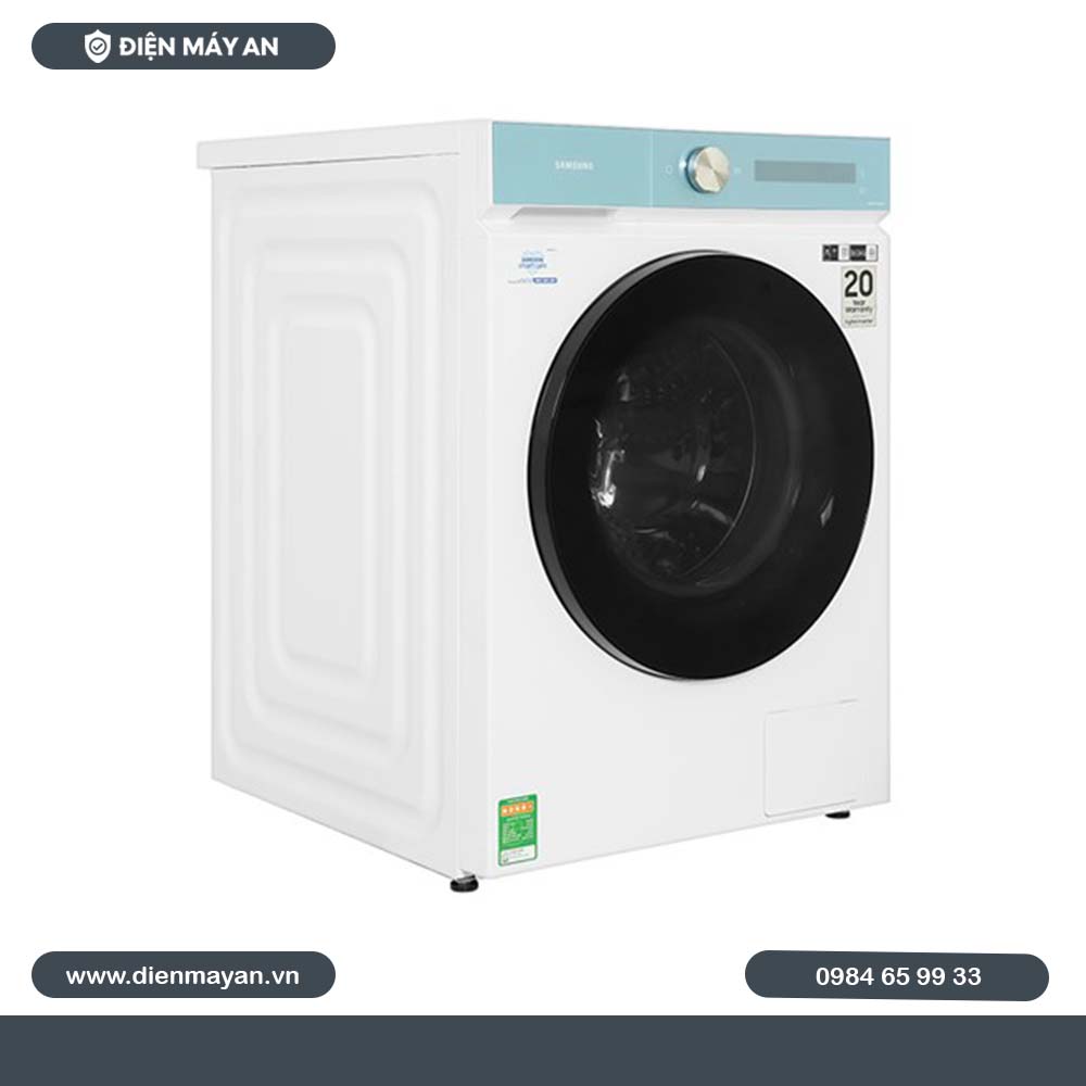 Máy Giặt Sấy Samsung Bespoke AI Inverter Giặt 14 Kg - Sấy 8 Kg WD14BB944DGMSV, Giá Tốt