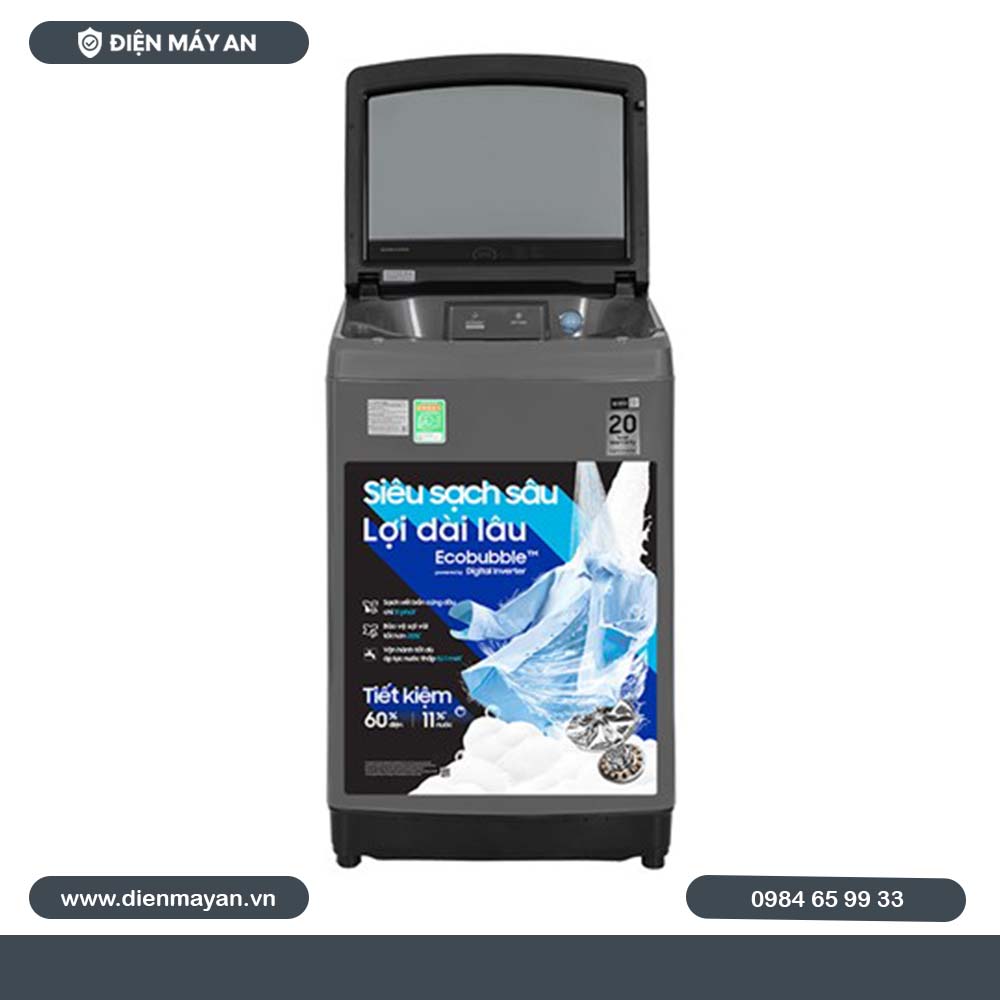 Máy Giặt Samsung Ecobubble Inverter 10.5 Kg WA10CG5745BDSV, Giá Tốt, Có Trả Góp