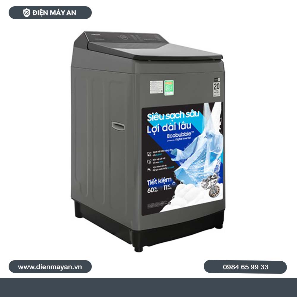 Máy Giặt Samsung Ecobubble Inverter 10.5 Kg WA10CG5745BDSV, Giá Tốt, Có Trả Góp