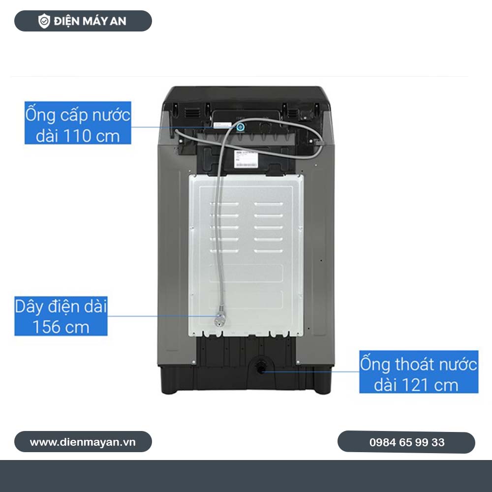 Máy Giặt Samsung Ecobubble Inverter 10.5 Kg WA10CG5745BDSV, Giá Tốt, Có Trả Góp