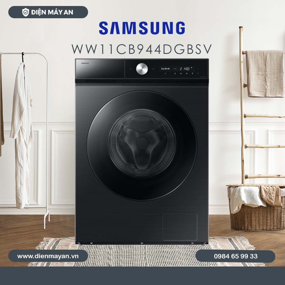 Máy Giặt Samsung Inverter 11 Kg WW11CB944DGBSV, Giá Tốt, Có Trả Góp
