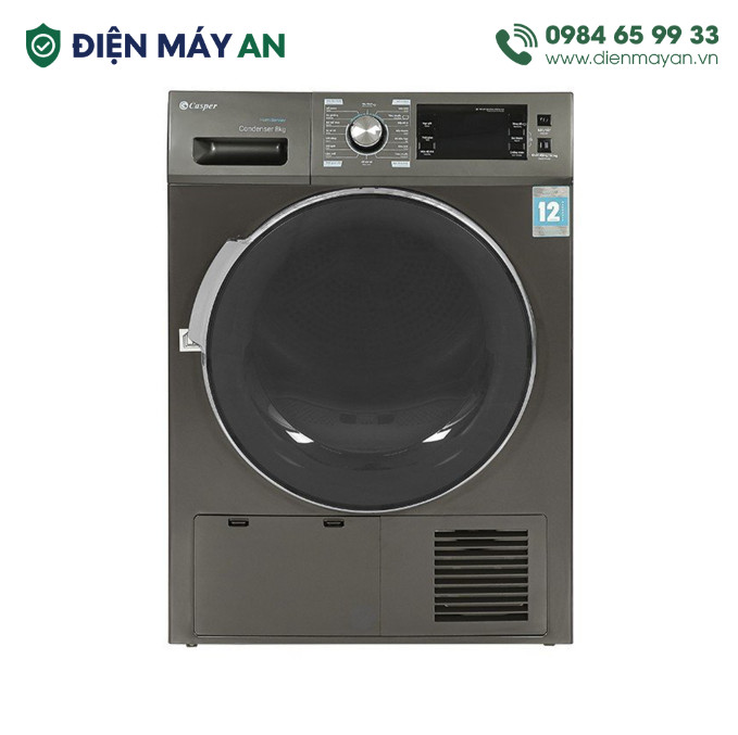 Máy Sấy Ngưng Tụ Casper 8 Kg TD-80CGB Giá Tốt Nhất