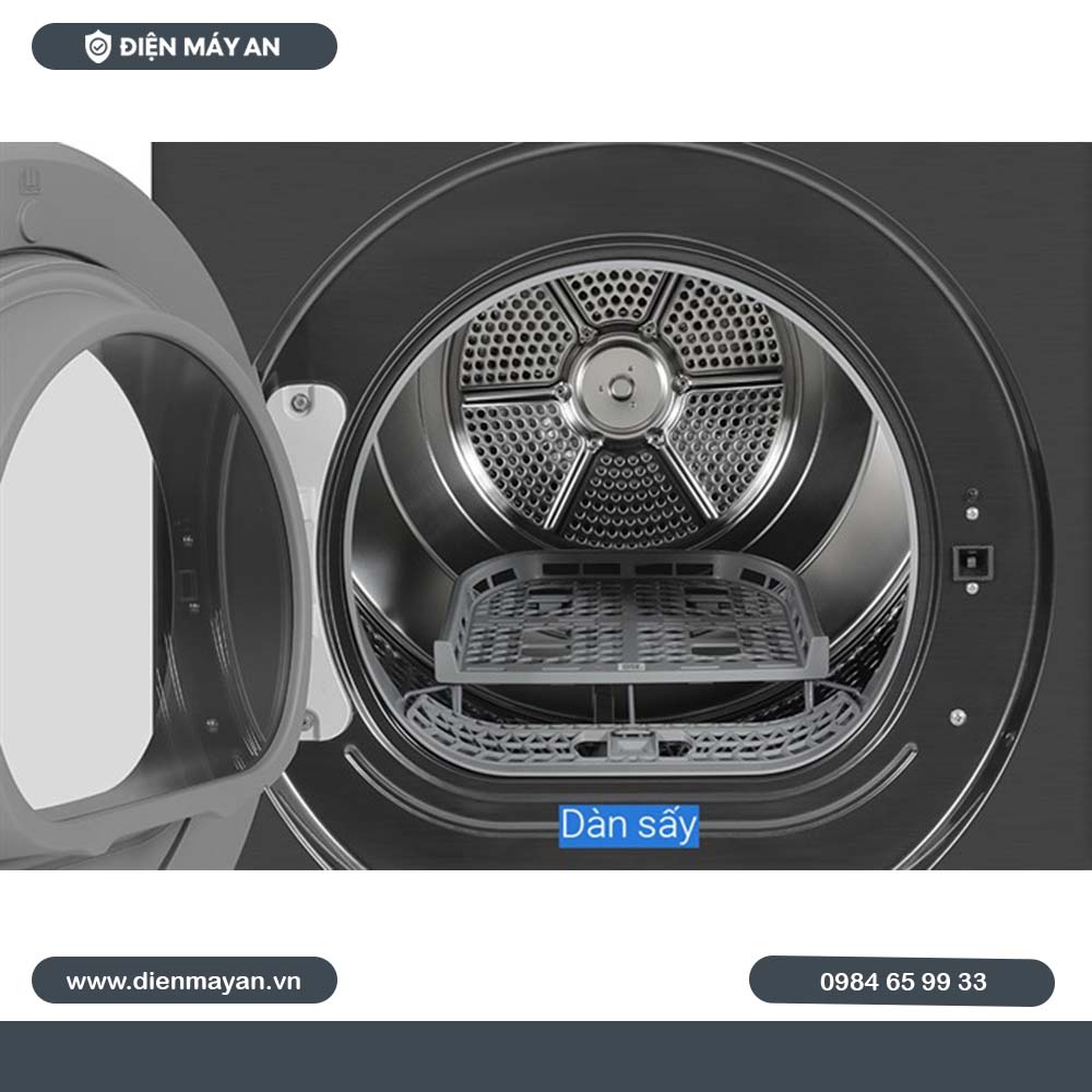 Máy Sấy Bơm Nhiệt Samsung Bespoke AI 17 Kg DV17B9750CV/SV, Giá Tốt, Có Trả Góp