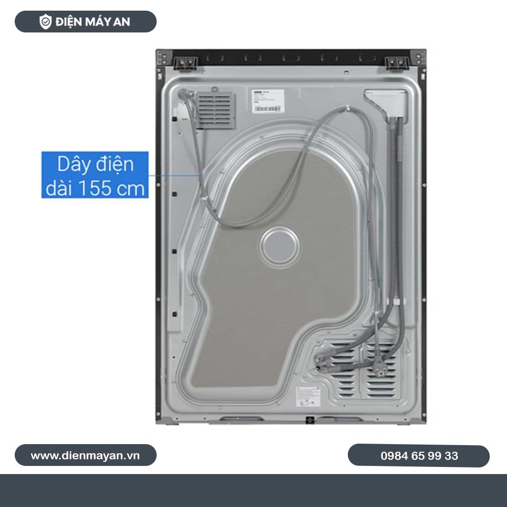 Máy Sấy Bơm Nhiệt Samsung Bespoke AI 17 Kg DV17B9750CV/SV, Giá Tốt, Có Trả Góp