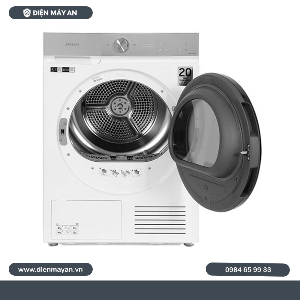 Máy Sấy Bơm Nhiệt Samsung Bespoke AI 9 Kg DV90BB9440GH/SV, Giá Tốt, Có Trả Góp