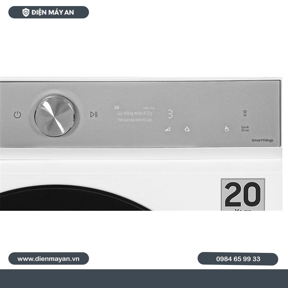Máy Sấy Bơm Nhiệt Samsung Bespoke AI 9 Kg DV90BB9440GH/SV, Giá Tốt, Có Trả Góp