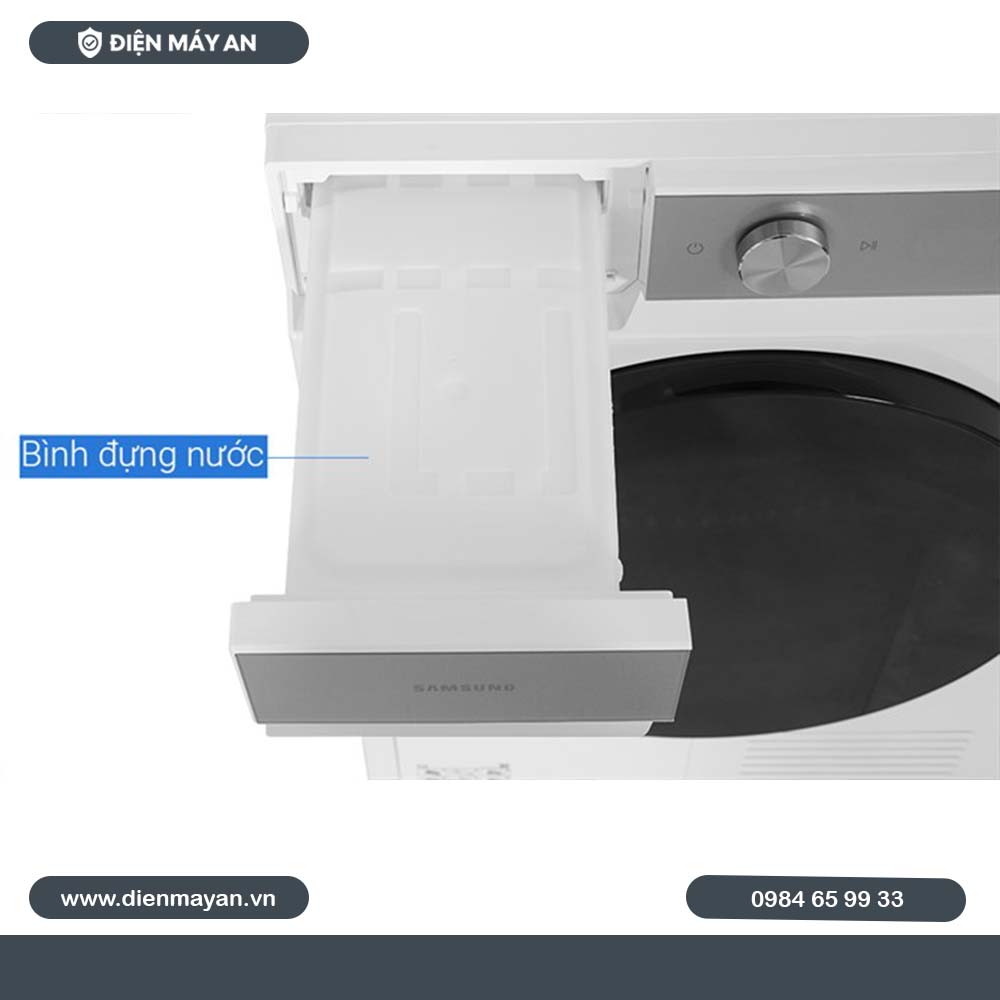 Máy Sấy Bơm Nhiệt Samsung Bespoke AI 9 Kg DV90BB9440GH/SV, Giá Tốt, Có Trả Góp