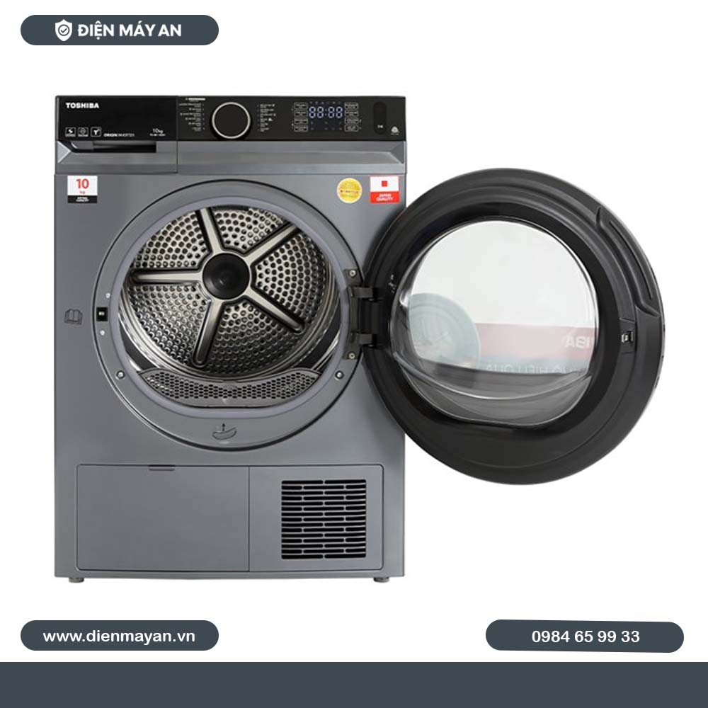 Máy Sấy Bơm Nhiệt Toshiba 10 Kg TD-BK110GHV(MK), Giá Tốt, Có Trả Góp