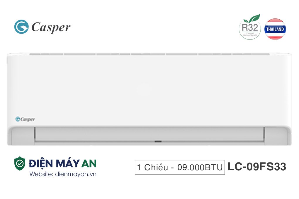 Điều Hòa Casper 9000 BTU 1 Chiều LC-09FS33 Giá Tốt