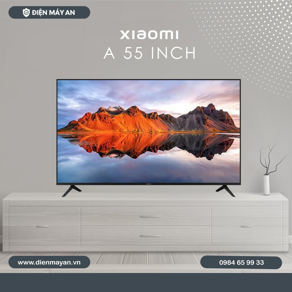 Google Tivi Xiaomi 4K A 55 Inch L55M8-P2SEA - Bản Quốc Tế