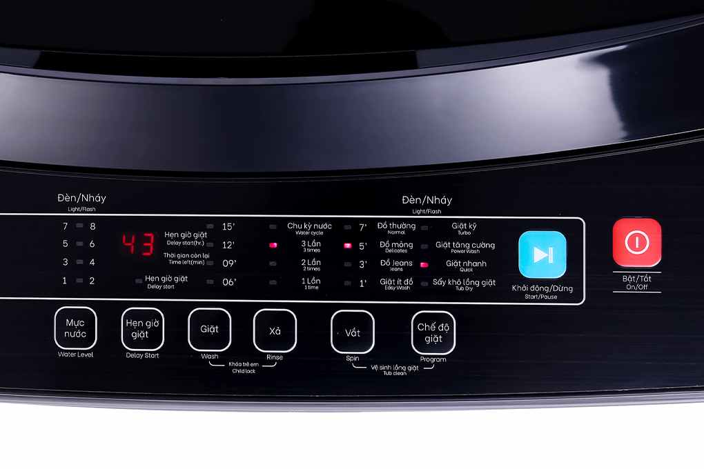 Máy Giặt Casper Inverter 9.5 Kg WT-95I68DGA