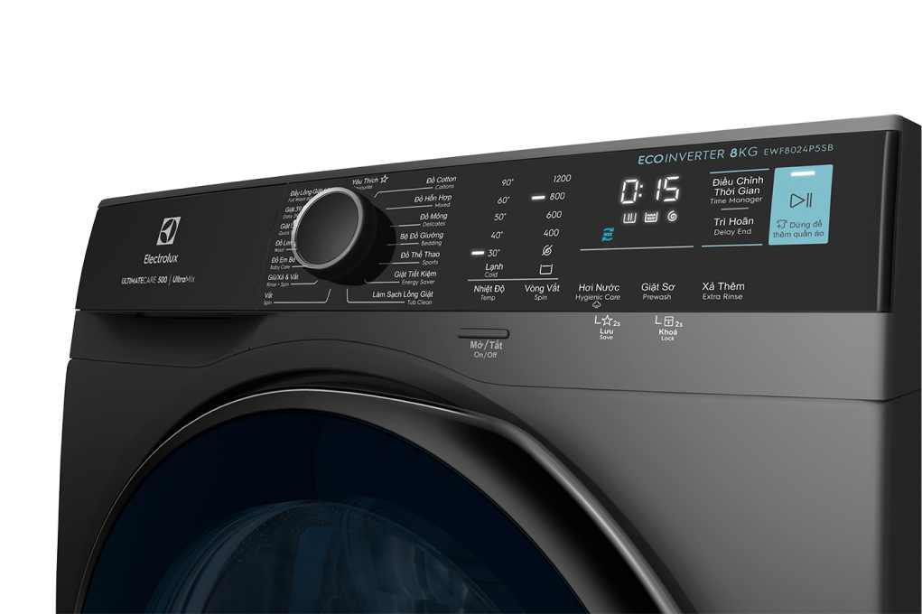 Máy Giặt Electrolux UltimateCare 500 Inverter 10 Kg EWF1024P5SB