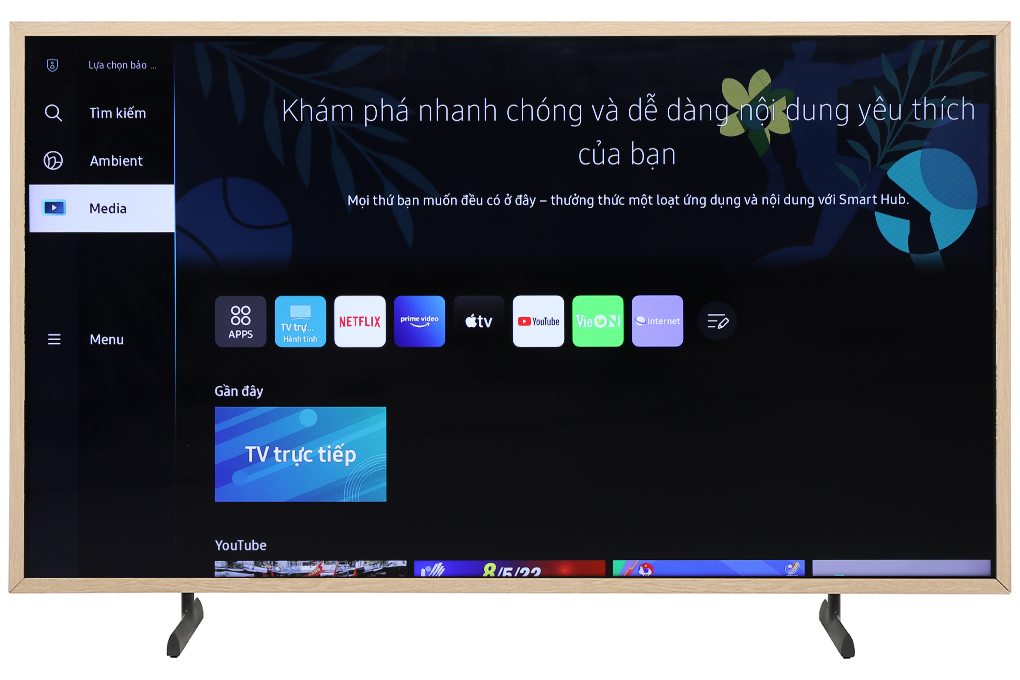 Smart Tivi Khung Tranh The Frame QLED Samsung 4K 65 Inch QA65LS03B