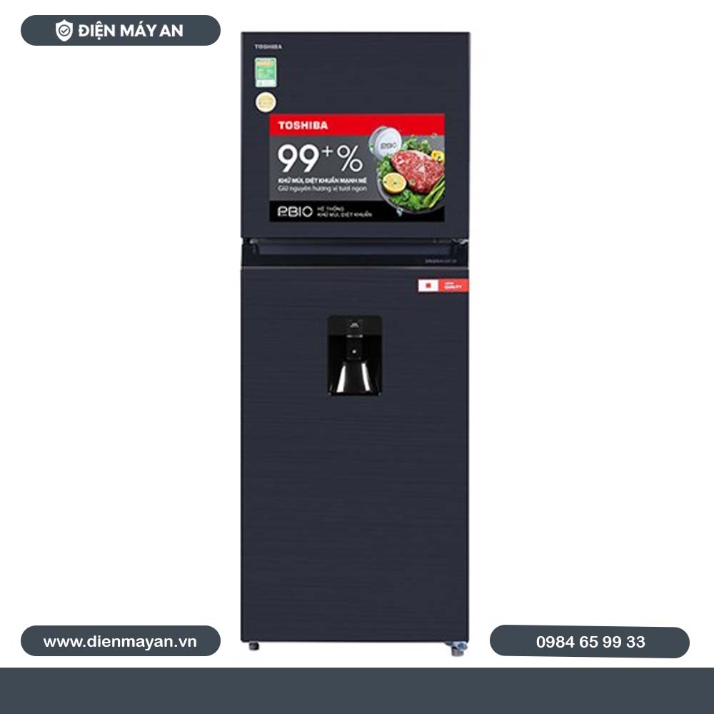 Tủ Lạnh Toshiba Inverter 407 Lít GR-RT535WE-PMV(06)-MG, Giá Tốt, Có Trả Góp