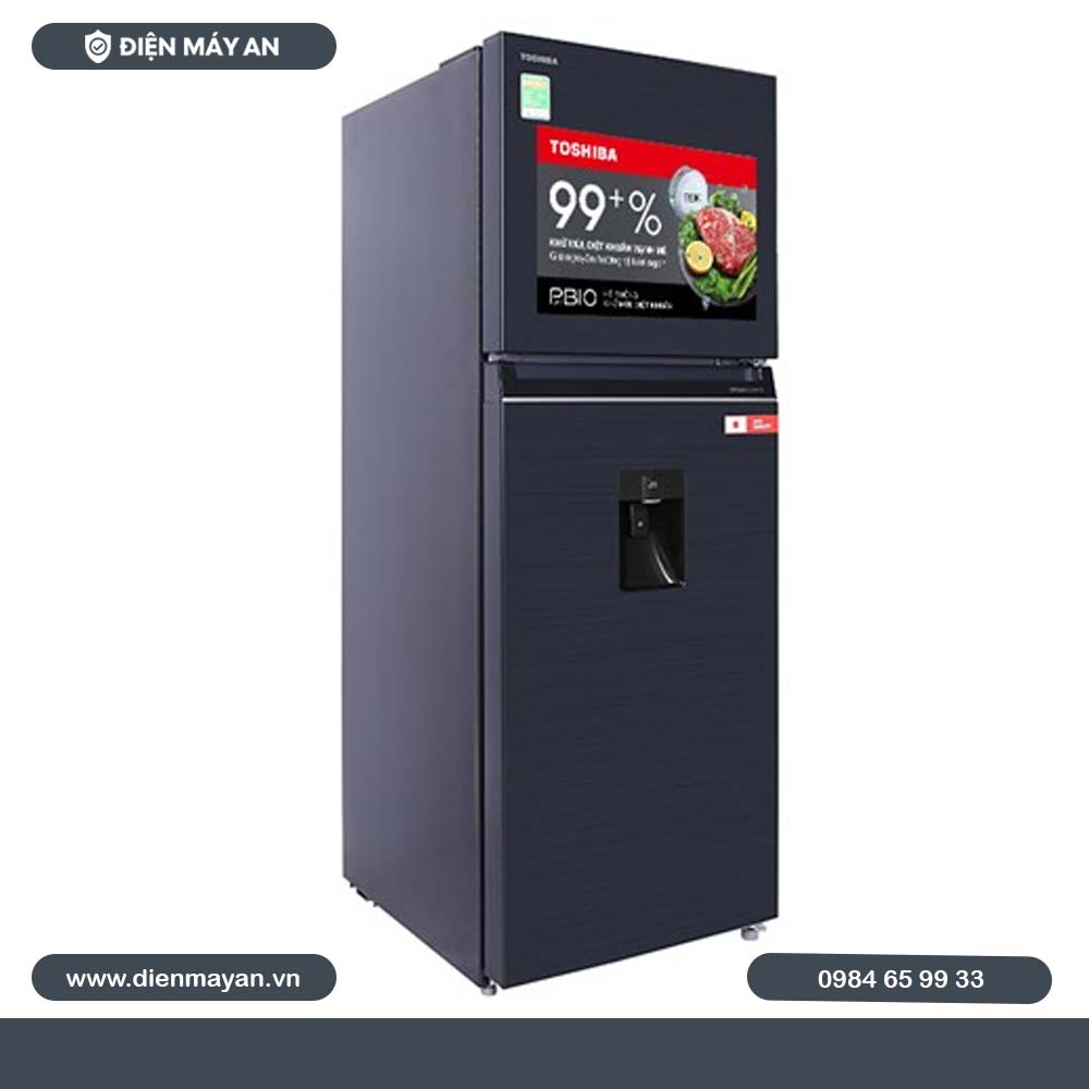 Tủ Lạnh Toshiba Inverter 407 Lít GR-RT535WE-PMV(06)-MG, Giá Tốt, Có Trả Góp