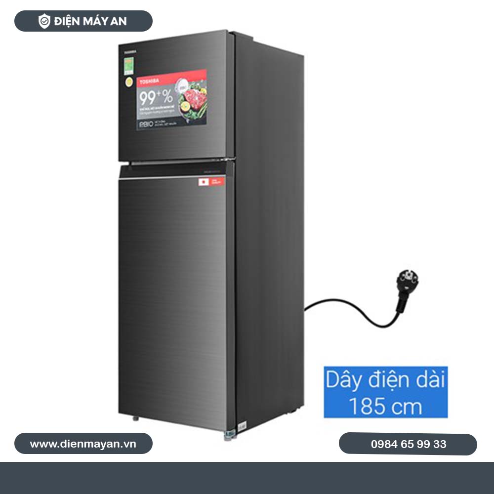 Tủ Lạnh Toshiba Inverter 338 Lít GR-RT468WE-PMV(58)-MM, Giá Tốt, Có Trả Góp