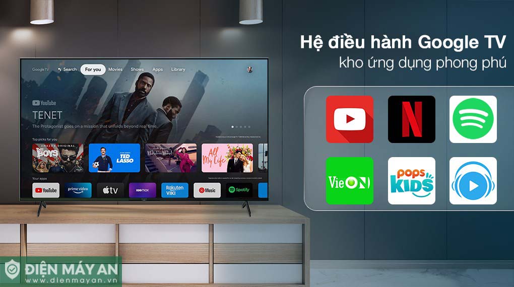 Google Tivi Sony 4K 55 Inch KD-55X75K