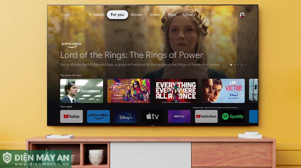 Google Tivi Sony 4K 75 Inch KD-75X85L